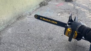One of my personal chainsaws the McCulloch Mac 3200