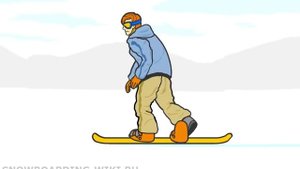 Скольжение с одной закрепленной ногой