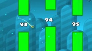 Geometry Dash // Complete Flappy Cube Easy (3 Coins)