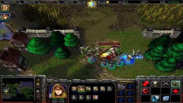 let's play warcraft 3 #2 смотреть онлайн