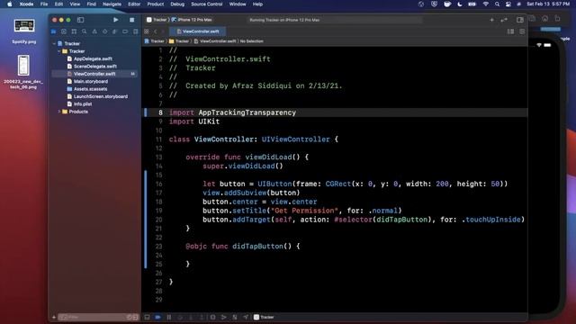 Swift App Tracking & Transparency (iOS 14, 2022, Xcode 12) смотреть онлайн