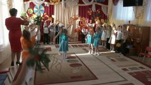 Осенний бал. Танец вступление  на осеннем утреннике. Детский сад №4 "Сәулетай" г.Усть-Каменогорск.