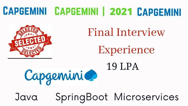 Real-Time Interview with Capgemini on Java, Spring Boot, Microservices | Insights and Tips