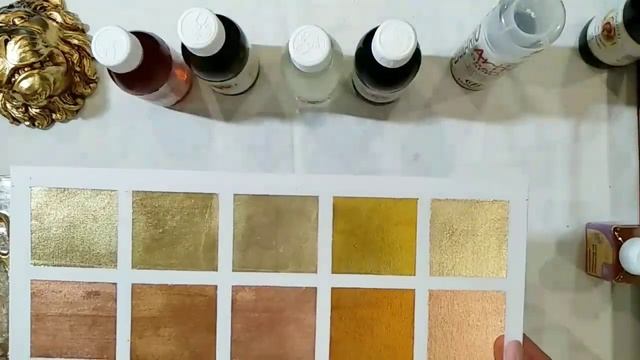 Лак для потали. Чем покрывать поталь для защиты от окисления. Виды лаков. смотреть онлайн