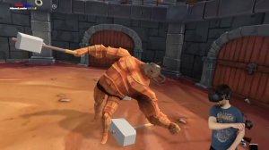 THOR BUT WITH 100x DAMAGE - Gorn (VR) Funny Moments