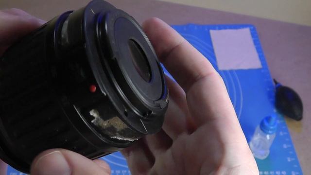 Грибок на объективе Canon EF 35-80 Разборка Чистка смотреть онлайн