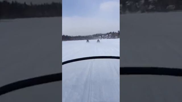 Snow mobiling