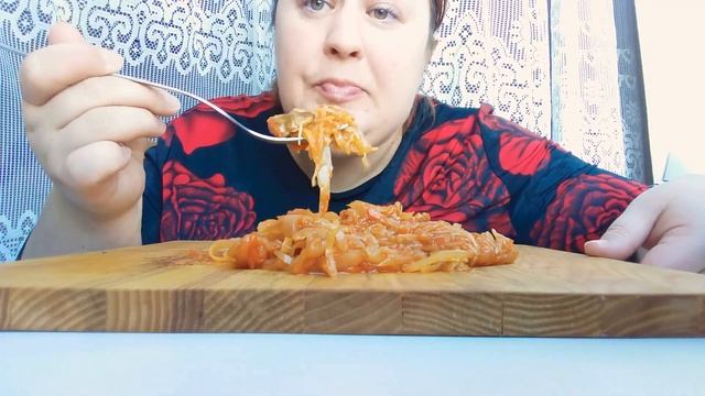 ASMR Мукбанг солянка с грибами Mukbang hodgepodge with mushrooms