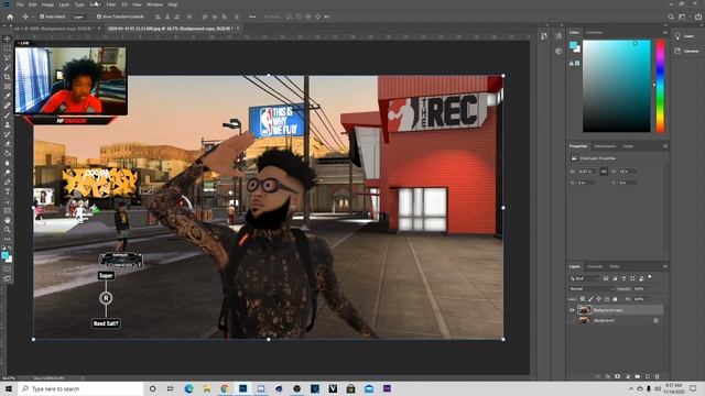 Photoshop 2020 CC: Easiest Way to Cut Out NBA 2K21 MyPlayers! смотреть онлайн