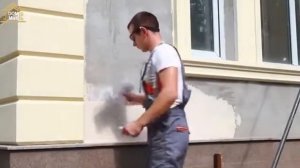 Монтаж Гибкого Камня на Фасад