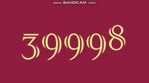 Numbers 1 to 80000
