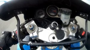 Kawasaki ZX-9R 99 динамика разгона/acceleration