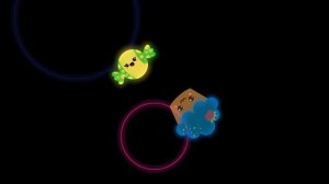 Baby Sensory - Dessert Disco Glow - High Contrast Animation (calm crying baby)