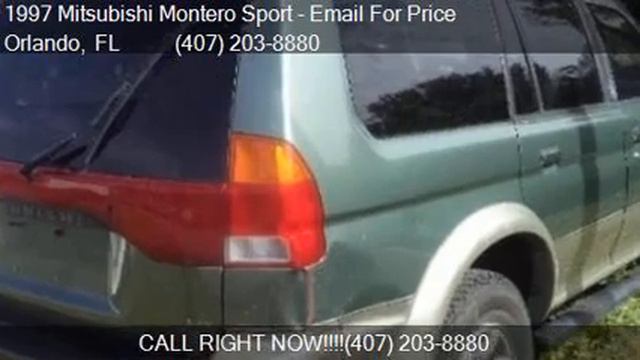 1997 Mitsubishi Montero Sport LS 4dr 4WD SUV for sale in Orl смотреть онлайн
