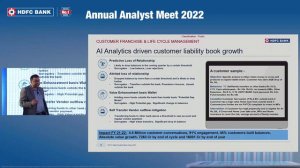 Customer Franchise & Lifecycle Management | Mr Arvind Vohra | HDFC Bank