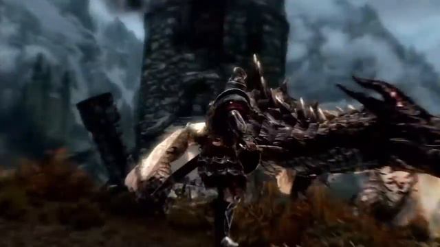 The Elder Scroll V: Skyrim - How to kill a dragon in style смотреть онлайн