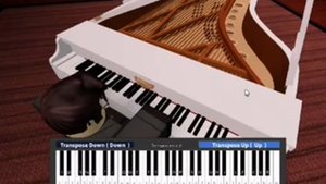 SCP-3008 OST - Sunday Theme [Roblox Piano]