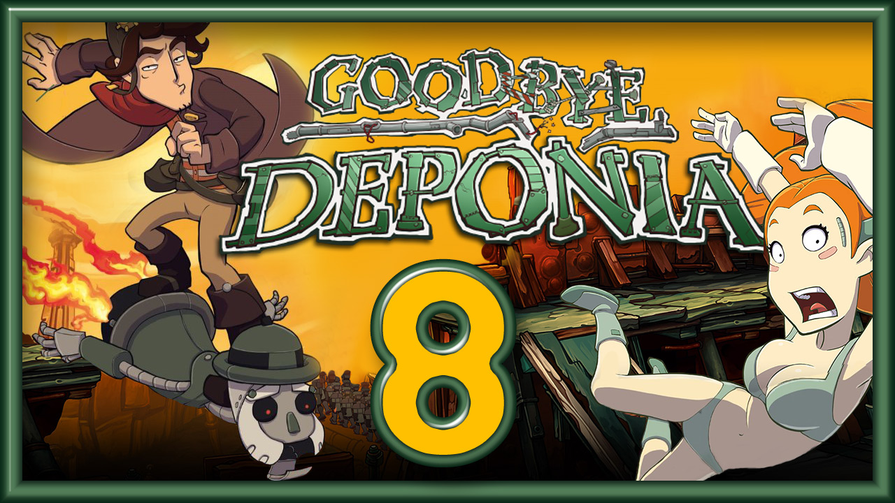 Deponia 3 (Goodbye Deponia) / Депония 3 - Дискотека! - Прохождение игры [#8] | PC (2013 г.)
