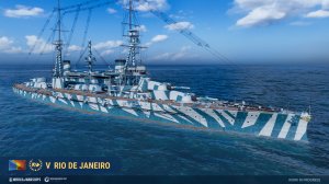 World of Warships. Rio De Janeiro. 155.686 урона. Кракен