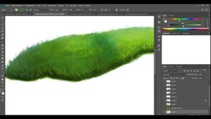 Как рисовать траву?