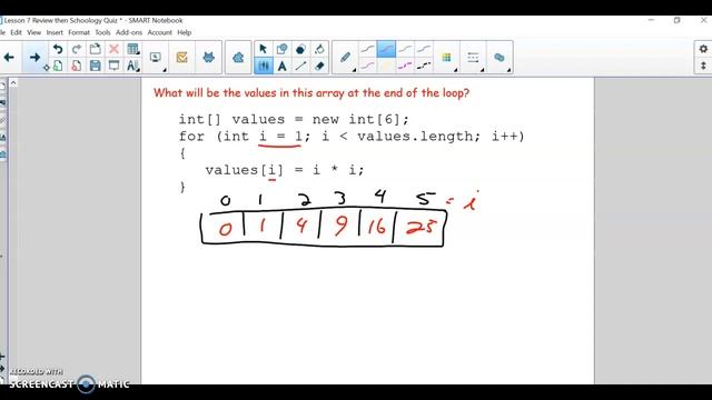Review for Array Quiz #1 смотреть онлайн
