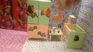 DIY Детская комната. Кукольный домик своими руками.Children's room. Doll house with their own hands