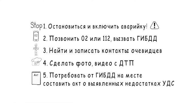 Что делать, если повредил машину на дороге? смотреть онлайн