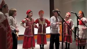 Russian folk song Шёл да пошёл