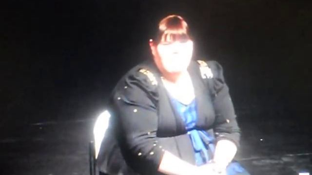 Ashley Fink on Tumblr and backstage fun at Glee Live