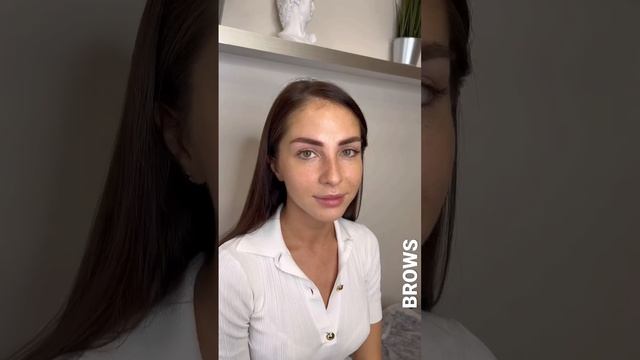 Перманентный макияж напыление бровей