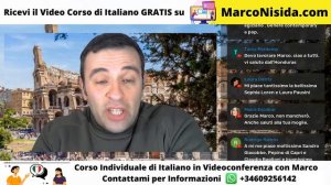 Curso de Italiano #10 Clases de Italiano en Vivo (9pm Hora Italiana)