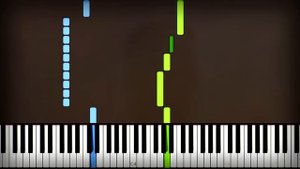 Fort Boyard - Intro Theme Song EASY Piano Tutorial (Sheet Music + midi) + Synthesia cover