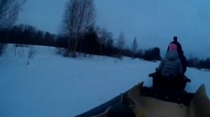 Мотобуксировщик ураган 3 апреля 2017 года