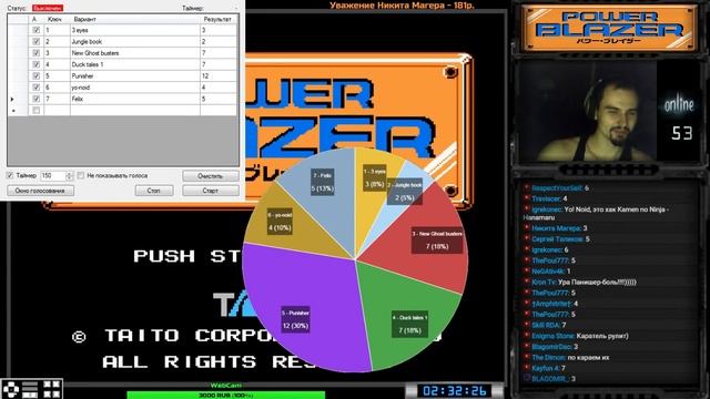 Power Blazer прохождение 100% | Игра на (Dendy, Nes, Famicom, 8 bit) Natsume Taito 1990 Стрим RUS смотреть онлайн