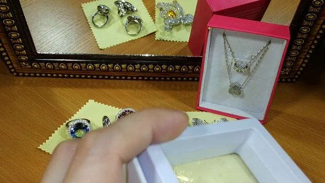 Обзор 104 aliexpress, Серебро от GEM'S BALLET (гранаты, мистик), цирконистые броши