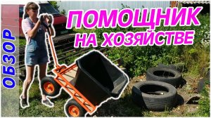 Этот МУРАВЕЙ спас наш участок! #муравей #тележкамуравей #самосвал