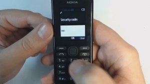 Nokia 108 factory reset