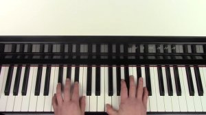 How to play SOMEONE YOU LOVED - Lewis Capaldi Piano Part Tutorial