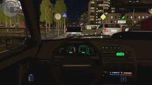 ВАЗ 2114 - POV DRIVE | City Car Driving | Night Driving | Logitech g29