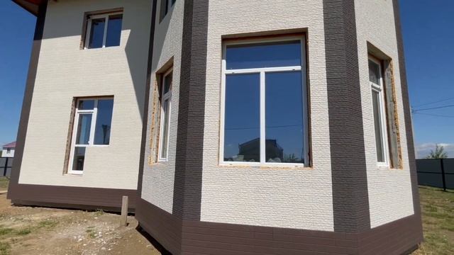 Фасад из панелей "Компетент". Объект сдан! Заказчик герметил и красил самостоятельно!!! смотреть онлайн