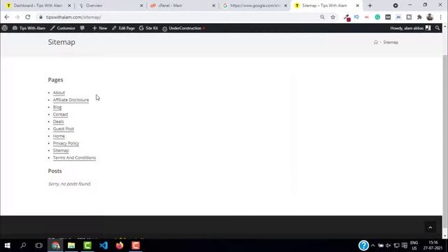 How To Generate And Submit  A Sitemap To Google | XML Sitemap | Google Search Console