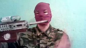 Обзор самодельного мини огнемёта.