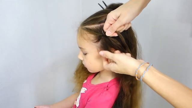 Прическа из косичек в школу | Легкие прически #38 смотреть онлайн