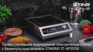 Профессиональная индукционная плитка STINGRAY ST-HP3515A