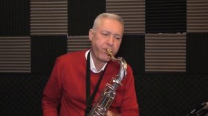 Джазовый этюд #1 #саксофон школа саксофона "12 Шагов к мелодии"