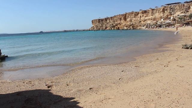 Шарм Эль Шейх.Песчаный заход в море.Безветренная бухта.Отель Club El Faraana Reef.