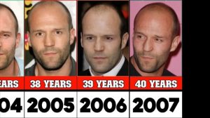 Jason Statham from 1985 to 2023
