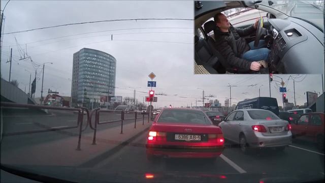 Маршрут ГАИ-2 , Минск , Семашко , проезд кругового движения .