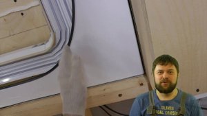 Скрытый карниз для штор ПК5 с радиусными углами (внутренний и внешний)