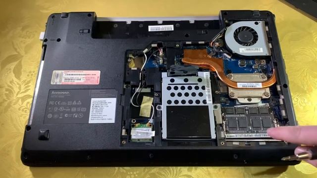 Апгрейд ноутбука Lenovo Z565 смотреть онлайн